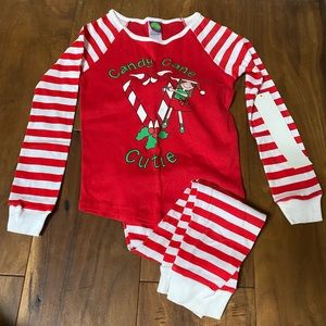 Girls Holiday PJ set - Size 8
